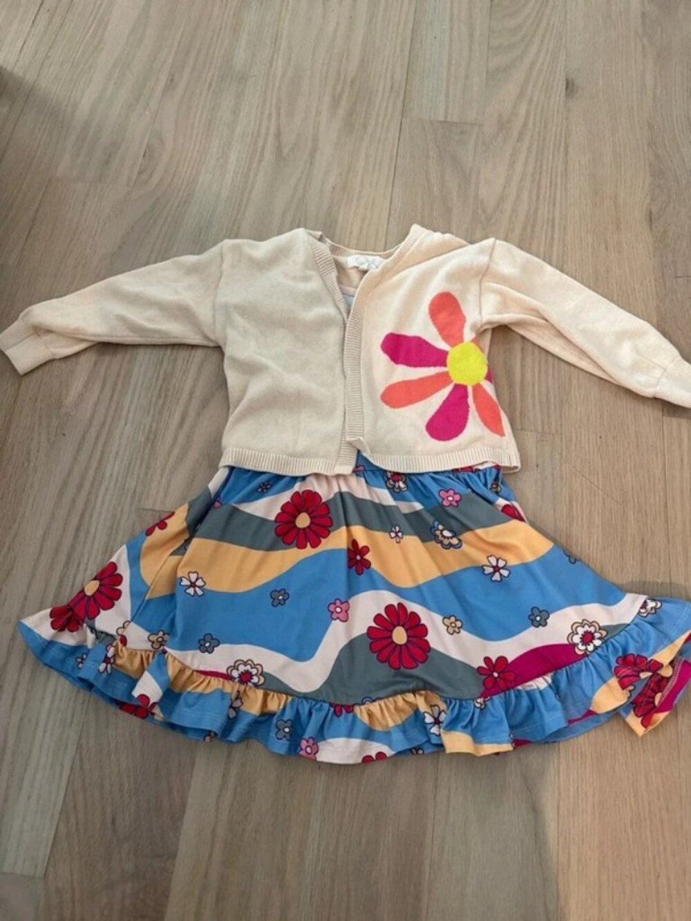 Peek Girls Sweater Dress Set 3T